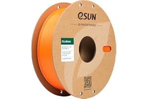 eSUN PLA Basic Filament 1.75mm, orange,1KG | Hög dimensionsnoggrannhet ±0,02 mm. Jämn och snabb extrudering utan trassel. Pre