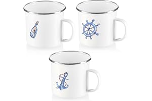 Set Di Tazze Smaltate Da Campeggio Retrò Per Caffè Espresso In Acciaio Inox BAREBONES - 5