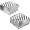 Kalolary - Pinna di raffreddamento per dissipatore di calore in alluminio, per CPU LED Power Active Component 40 x 40 x 20 mm
