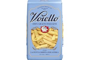 Voiello Pasta Penne Rigate n.152, 500g, Grani 100% Italiani, Trafilatura Al Bronzo