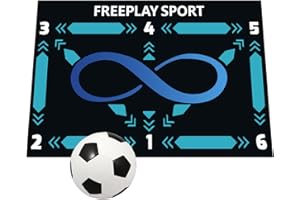 ONPERPOE 90 * 60cm Football Training Mat Diatom Mud Football Mat Football Training Equipment for Kids Adults 24 * 35 Inches Football Mastery Mat Anti-slip Ball Control Dribble Training Mat