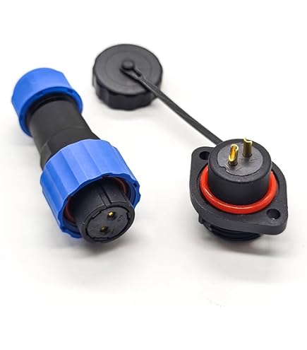 HangTon SP21 9-poliger Rundstecker – Wasserdicht IP68, Staubdicht, Mit Kappe, 18 AWG, 5A, Für Industrie & Outdoor