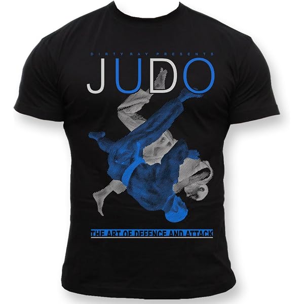 T-shirt Homme Arts Martiaux MMA Judo - Design Unique DT11F - 100% Coton 190g/m² - Tailles S à XXL - 7