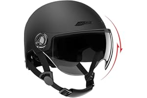 GETEAWILY Vélo Casquette - Casque Vélo Visière Électrique | Trottinette Electrique Adulte Casque | Casque Vélo Électrique Haute Protection | Équipement De Protection De Patinage d'escalade | Vélo Électrique