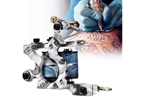 ROTEKT 10 Envolturas Máquina De Tatuaje De Aleación Profesional Bobinas De Cobre Shader Tattoo Machine Liner Gun Para Liner Y Shader Body Art