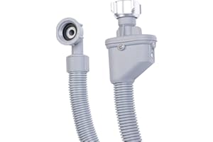 Sichler Haushaltsgeräte Aquastop-Schlauch für Waschmaschinen und Geschirrspüler, 3/4", 250 cm