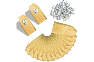 30 Stück Titan Messer Klingen, DIAOCARE Rasenroboter Messer, Mähroboterzubehör Messer Klingen Ersatzmesser Mähroboter für Husqvarna Automower Gardena Yard Force Messer (3g - 0,75mm)