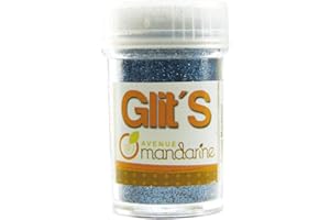Avenue Mandarine 42733O - Flacone di paillettes Glit's 14 g azzurro cielo