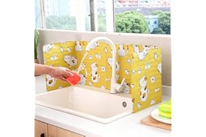 PEPENE Paravent de cuisine 1 protection antiéclaboussures Résistant à la chaleur Accessoire de cuisine pour éviter les éclaboussures d'huile Pliable Protection antiéclaboussures Bloc de