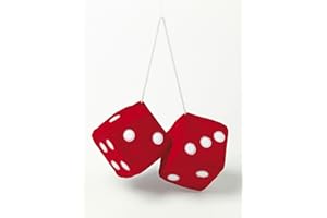 Sumex JUMBO40 Double de en Peluche à Suspendre, Rouge, 9x9cm