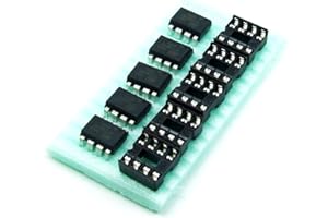 POPESQ Pièces/pcs. 5 x Attiny85-20PU avec/with DIP 8 MCU ATMEL AVR compatible Arduino #A149