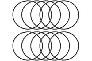 UXCELL sourcing map Nitrilo Caucho Tóricas Juntas 42mm OD 39mm ID 1,5mm Ancho, Métrico Sellado Empaquetadura, Paquete de 10