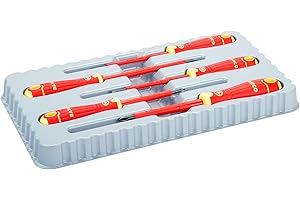 Bahco B220.005 - Juego de 5 destornilladores Bahcofit Aislo Pl/Ph