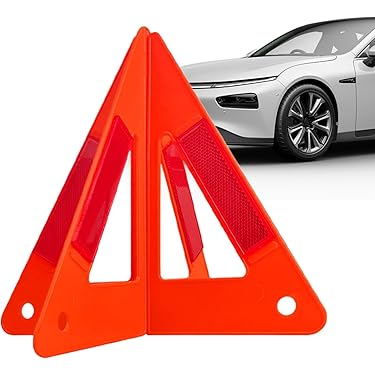 TUCKBOLD Warndreieck Faltbar - ECE R27 Zugelassen - Mit Aufbewahrungskoffer Für Auto & LKW