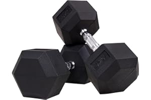 ‎MIWEBA SPORTS Miweba Sports Hexagon Hanteln HGH100 | 2,5-30kg - 𝐏𝐫𝐨𝐟𝐢 Hantel - Hantelset - Kurzhanteln - Gusseisen - Ergonomischer Griff - Einzelhantel - Hantel Set - Dumbbell