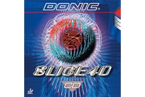 Donic Rubber Slice 40 CD, Options d' 1,8 mm, Rouge