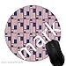 Produktbild Maus-Pad VEREINIGTE STAATEN von AMERIKA Flag Puzzle,7 inch rund Mouse-Pad mit rutschfester Unterlage Standard 1V402