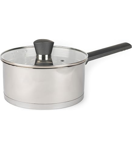 La Valenciana La Casseruola 2 Manici, Ferro Smaltato, Nera, cm 20, Carbonio, Nero, 20 cm