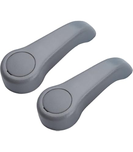 Viviance Poignées De Porte Intérieure Avant Gauche + Droite Pour Renault Kangoo I (1997-2007) Et Twingo I (1993-2007) – Type A Jaune