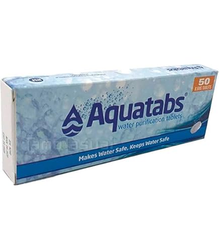 Compresse Purificazione Acqua Emergenza - 100 Compresse Da 33mg | Trattano 500 Litri D'Acqua | Ideali Per Campeggio E Emergenze - Foto 5