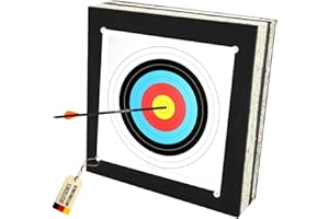 BSW STRONGHOLD Stronghold Schaumscheibe Black Strong bis 55lbs (60x60x15 cm) Zielscheibe Bogenschießen - Ziel für Bogen, Armbrust und Blasrohr