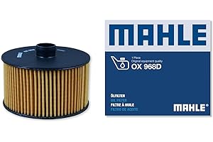 MAHLE OX 968D Oil Filter - Oil Filter with Gasket / Gasket Set