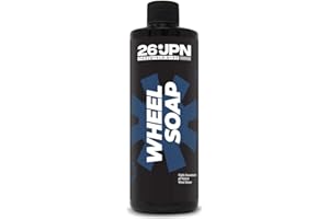 26JPN Wheel Soap - pH Neutral Dedicated Rim Cleaner, Safe for Polished, Painted, Lacquered, and Anodised Wheels (500ml)
