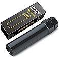 MIKKUPPA 6 Point Spline Lug Nuts Tuner Socket Key Tool - with 3/4 inch (19mm) and 13/16 inch (21mm) Hex for 1/2-20 12x1.5 12x1.25 Black Lug Nut Socket