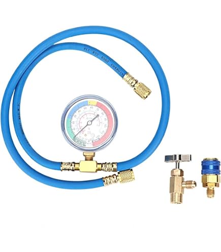 Pack Recharge Climatisation Voiture AC DOCTOR - R134a Pour Modèles 1995-2016 + Tuyau Et Adaptateurs