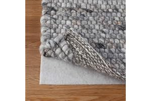 Knutzen Wohnen Base antideslizante para alfombra de fieltro, 190 x 290 cm, alfombrilla antideslizante para alfombras, base universal recortable para suelos lisos y moquetas, deja tu alfombra