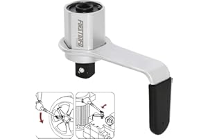 FIRSTINFO TOOLS FIT YOUR NEEDS FIRSTINFO F3220DF | Moltiplicatore di Coppia Manuale 800 Nm 3,4:1 | Chiave con Adattatore da 1/2" Femmina a 3/4" Maschio | Per Dadi Ruota Auto
