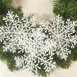 Pack of 30 snowflakes Snow 22cm Christmas Star Star Window decorations Christmas decorations hanging Shape Table Decoration Christmas Decoration Set - 4
