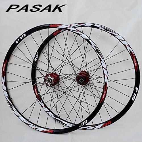 Celtics 26/27.5/29 MTB mountain bike bicycle CNC hollow front 2 rear 4 sealed bearings hub 26 disc wheels wheelset