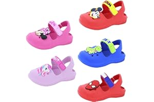 CHARACTERS CARTOONS Ciabatte bambino vari personaggi numeri dal 22 al 28