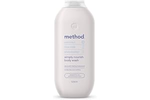 Method Body Wash, Simply Nourish, Shower Gel, Coconut, Rice Milk And Shea Butter Scent, Pack of 1, 532ml