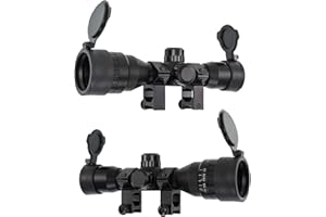 X- BOW FMA ENGINEERING X-Bow FMA 4x32 AOIR - Zielfernrohr; auch Weite Distanzen erreichen - das Visier ist Wasser-, Nebel- und prellschlagfest, Scope für Luftgewehr und Armbrust