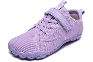 DAZFE Children's barefoot shoes, wide toe box, boys, girls, slippers, minimalist hiking shoes, sports shoes, running shoes, walking shoes, 26-37 EU