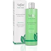 Yoffee Gel de Ducha Desinfectante - Jabon Antibacteriano con Aceite de Árbol del Té y Coco -Previene, Elimina y Evita Bacteri