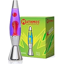 MATHMOS Astro Baby Lava Lamp Silver | Made in Britain Since 1964