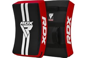 RDX Bouclier Frappe Pattes d'ours Boxe Thai Bouclier Courbe Coup Entraînement Paos Frappe Cible (Le Paquet Contient Une Seule Pièce)