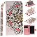 Produktbild Nancen Apple iphone 6 / 6S (4,7 Zoll) Handytasche / Handyhülle. Flip Etui Wallet Case in Bookstyle - Premium PU Lederhülle Hülle Cover Mit Lanyard / Strap, Standfunktion, Kreditkarte und Brieftasche