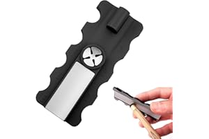 aquota Cue Tips Shaper, 5 in 1 Snooker Pool Cue Tip Shaper Pool Tip Shaper for Effective and Rapid Repair Cue Tip Essential Snooker Accessories for Pool Table Games