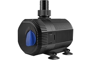 YAOBLUESEA Pompe Pour Bassin Pompe Bassin Jardin Aquarium Pompe 2300L/H 35W