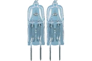 Osram HaloStar halogenlampa med låg volt, GY6.35 sockel, dimbar, 12 volt, 50 watt, varm vit – 3000 K, 2-pack