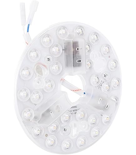 Fluorescente Led Patabit Aro LED De Repuesto Para Plafu00f3n De Techo | Tubo Circular Fluorescente De Luz Fru00eda, Cu00e1lida Y Natural (18 W, 4000 K Tubos Led