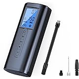 Woowind Tire Inflator Bärbar luftkompressor, elektrisk uppladdningsbar sladdlös däckpump för bil, cykel, motorcykeldäck och b