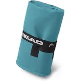 HEAD Active &ndash; Microfibre Towel with Elastic, Ideal as a Gym Towel for Men and Women, 40 x 60 cm, Soft, Lightweight, Quick-Dry