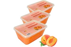 SESIOMWORLD PARAFINA MELOCOTÓN para Manos y Pies PACK 3 x 1000ml - Parafina hidratante de Melocotón Antioxidante