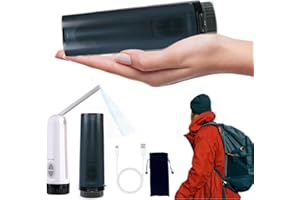 ANCAEDHL Electric Portable Handheld Personal Travel Bidet for Toilet, Bathroom and Outdoor, Adjustable Nozzle, ABS Material, 2 Spray Modes, Ideal for Menstrual Care, Postpartum and Hemorrhoid Treatment, Black