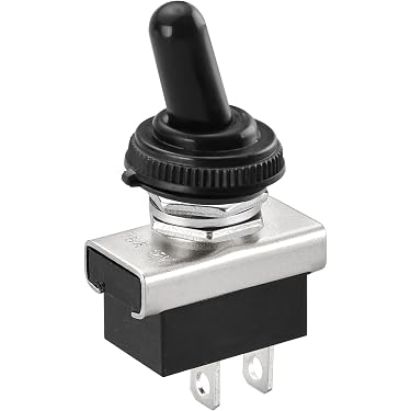 Tagtight DC12-24V Inline-Kabelschalter – DPST, 25A, IP67 Wasserdicht, Mit Ein/Aus Wippe